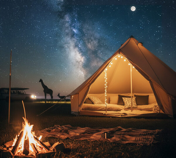 Acampar a la estrellas